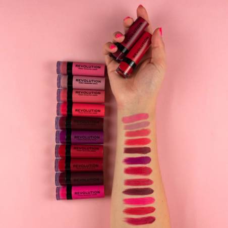 Makeup Revolution Matte Lipstick 134 Ruby