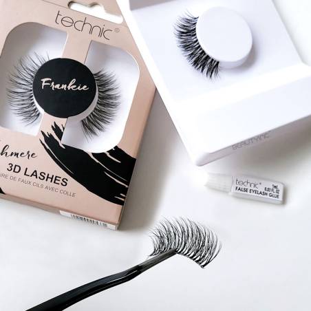 Technic Luxe Cashmere 3D Lashes and Glue Frankie