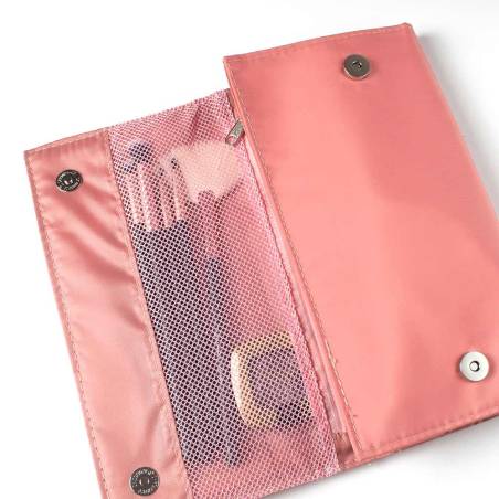 Beauty Inc. Xpert Makeup Brush Bag Pink