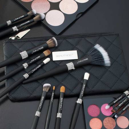 Beauty Inc. Diamond Collection 13pcs Complete Eye Set Black Matte