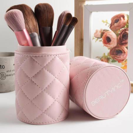 Beauty Inc. Xpert Makeup Brush Tube Soft Pink Large