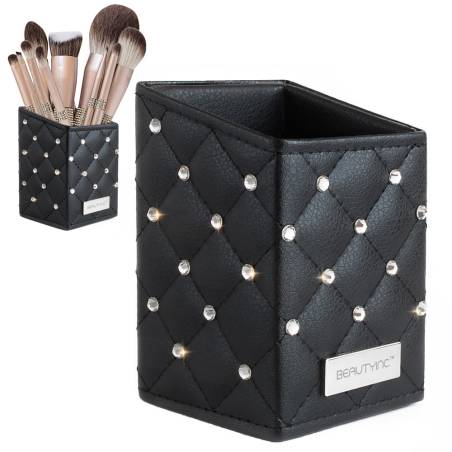 Beauty Inc. Xpert Makeup Brush Holder Diamond Black