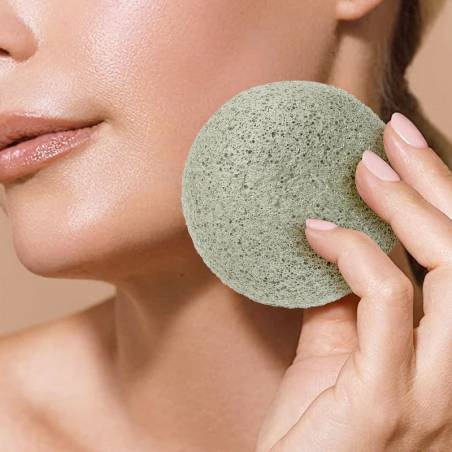 The Konjac Sponge Co The Elements Earth Facial Sponge Energising Tourmaline