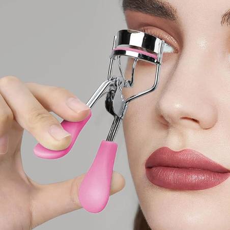 Ruby Face Professional Beauty Tools Eyelash Curler Pink