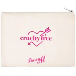 Barry M Bamboo Cotton Cruelty Free Cosmetic Bag