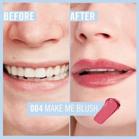 Rimmel London Kind &amp; Free Hyaluronic Acid Satin Lipstick 004 Make Me Blush