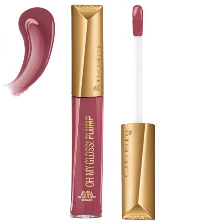 Rimmel London OMG! Plump Lip Gloss 211 Mauve Mama