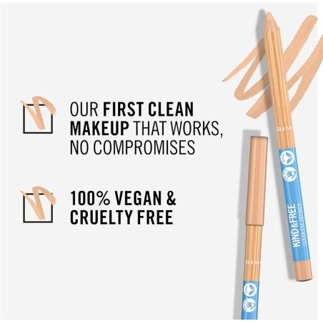Rimmel London Kind &amp; Free Clean Eye Definer 005 Creamy White
