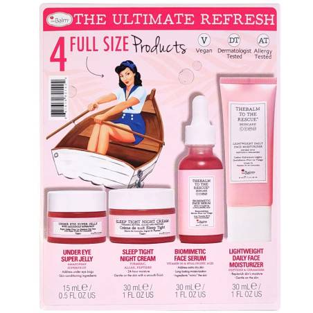 The Balm To The Rescue Skincare Collection The Ultimate Refresh 4pcs Set 